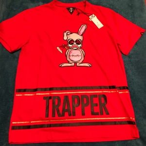 Men’s Red “Trapper” T-shirt